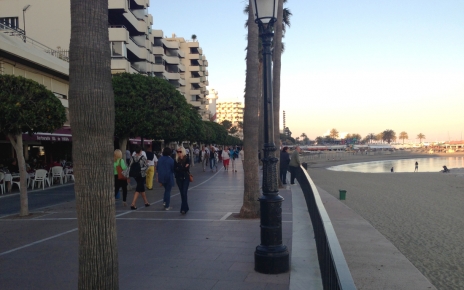 Beach walk from Marbella to Puerto Banus